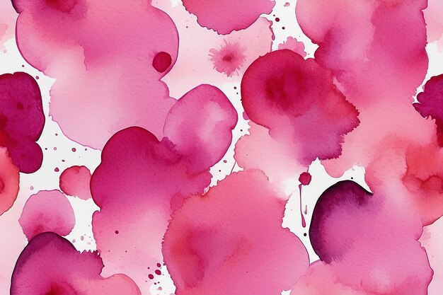 Gotas de textura de aquarela magenta