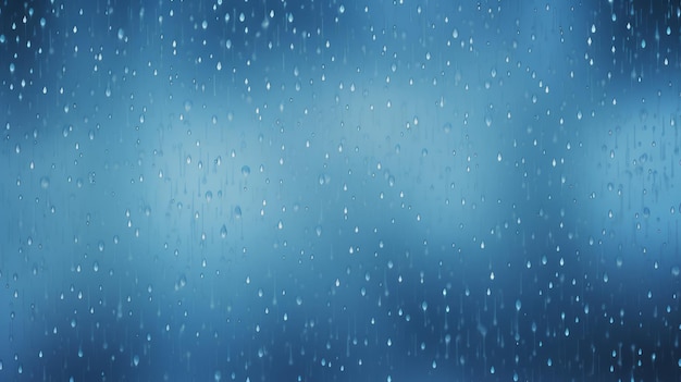 Las gotas de lluvia caen en la ventana de vidrio