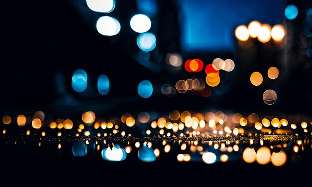 Foto gotas de lluvia que caen en días lluviosos cámara lenta efectos especiales diseño de papel tapiz de fondo creativo