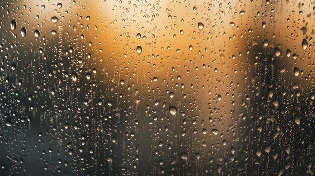 Gotas de lluvia sobre una ventana