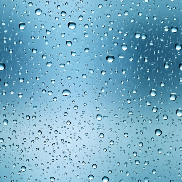 Foto gotas de lluvia en la textura del vidrio