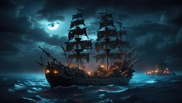 Gothic Pirates Eine dramatische nautische Nacht