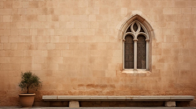 Gotische Architektur Eine spektakuläre Fensterbank im byzantinischen Stil