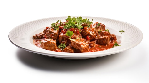 Goulash De Carne Isolado