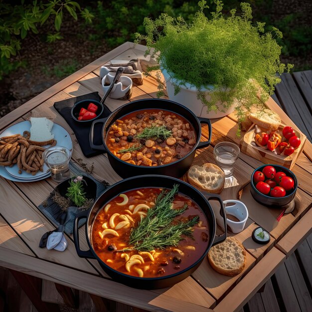 Goulash una sopa o guiso de carne y verduras sazonada con pimentón