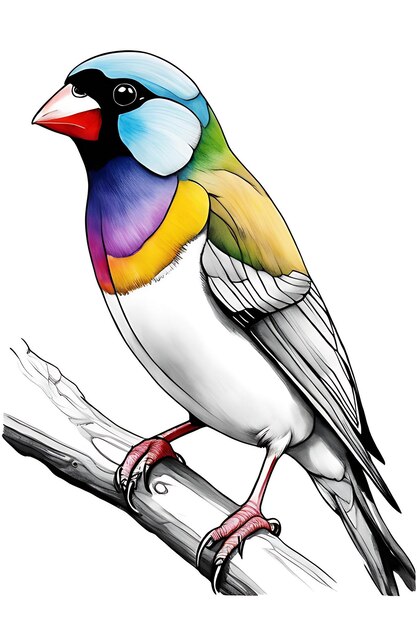 Foto gouldian finch