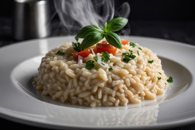 Foto gourmet-creme-risotto-gericht