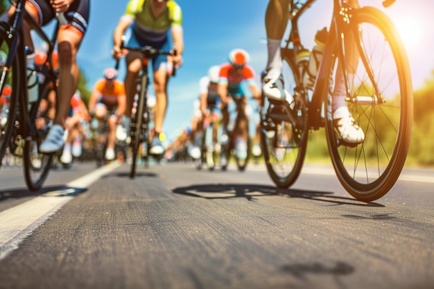 El gozo de andar en bicicleta