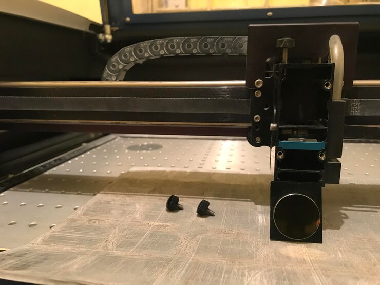 Foto grabador láser para la fabricación de sellos y sellos