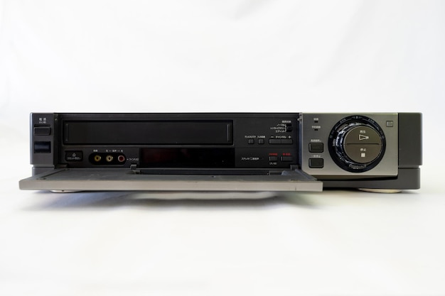 Grabadora y reproductor electrónico de cintas VHS