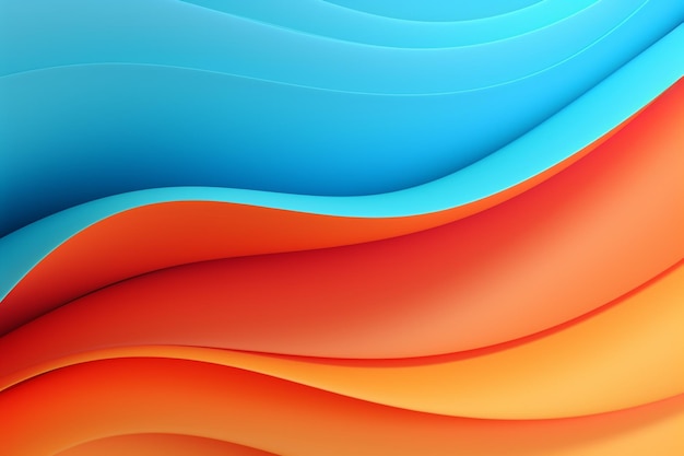 Gradient 3D-Fold-Hintergrund