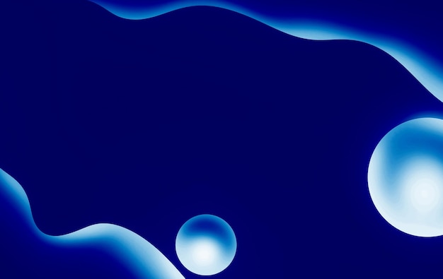 Gradient Solide Navy Glänzende Glühende Effekte Abstraktes Hintergrunddesign