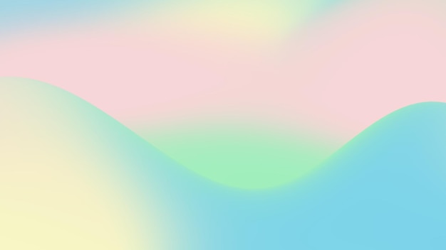 Gradient verschwommen pastellgrün blau abstrakter Hintergrund