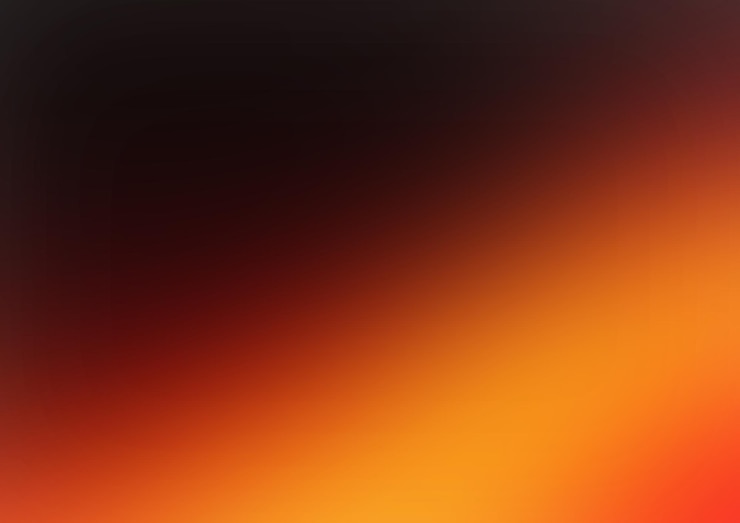 Foto gradiente abstracto naranja y fondo negro fuego llamas colores calientes