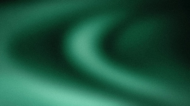 Un gradiente abstracto suave y granulado en tonos de verde profundo ideal para banderas de fondo y diseños digitales con un flujo suave y fluido