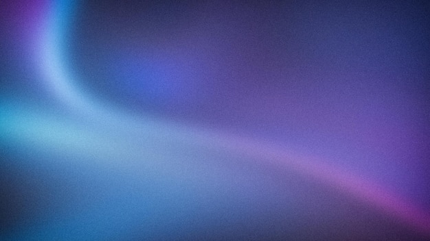 Gradiente abstracto suave con una mezcla de tonos de azul púrpura y cian con un patrón de onda fluida suave y una textura granulada sutil ideal para fondos serenos