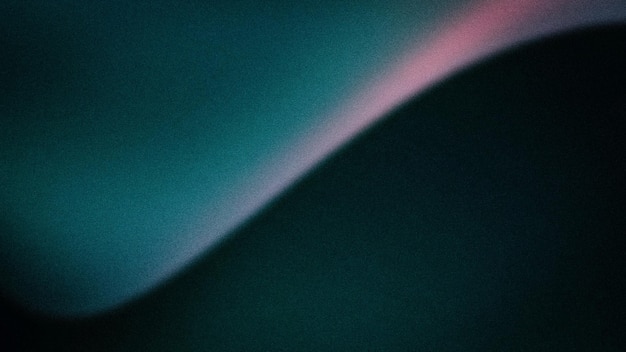 Un gradiente abstracto con transiciones suaves de tonos de rosa azulado y verde oscuro con una textura granulada perfecta para fondos creativos, fondos y pancartas