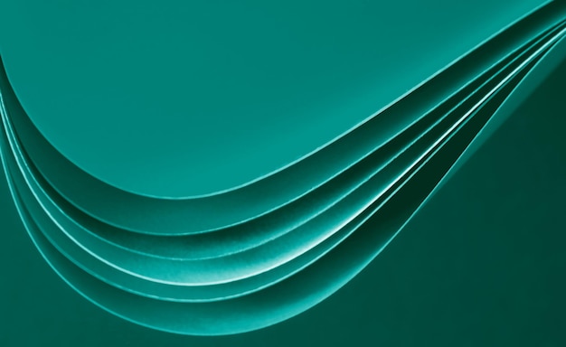 Gradiente Aqua Verde Abstracto Diseño creativo de fondo
