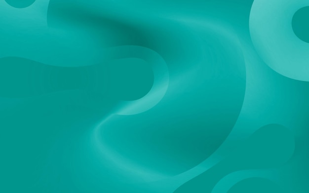 Gradiente Aqua Verde Abstracto Diseño creativo de fondo