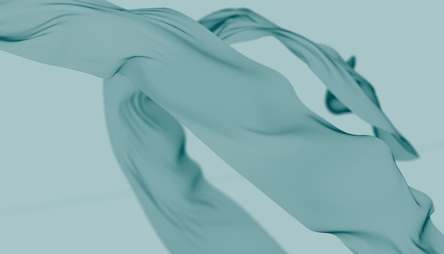 Gradiente Aquamarine Abstract Design de fundo criativo