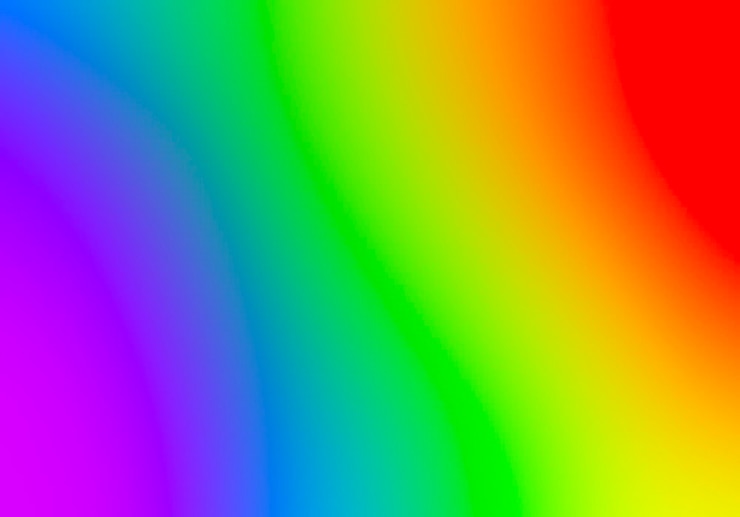 Foto gradiente de arco iris espectro borroso rgb fondo de papel tapiz de colores