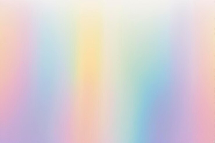 Gradiente de arco iris pastel brillante con transiciones suaves