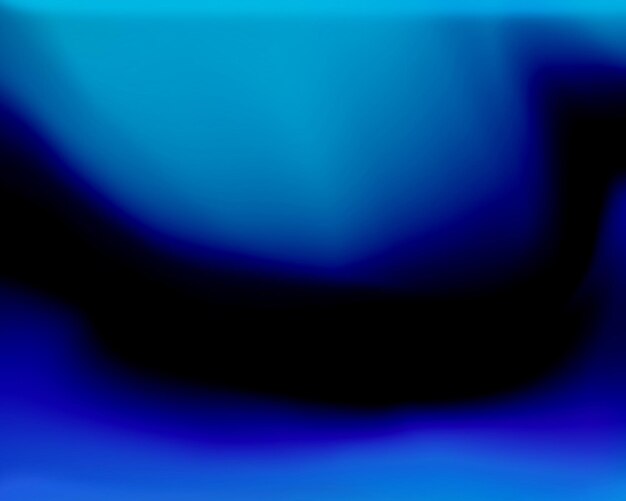Gradiente azul abstracto con formas fluidas y mezclas de colores