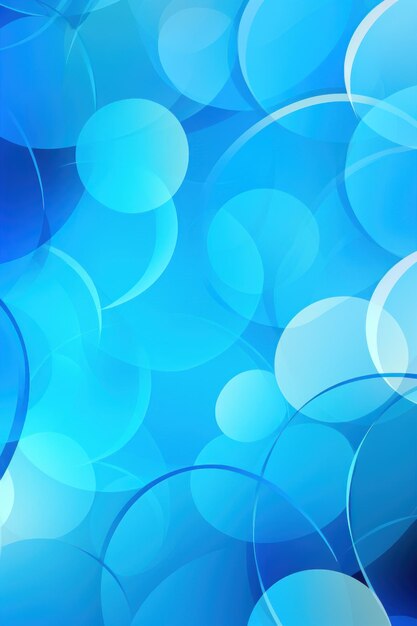 Gradiente azul elétrico colorido círculos geométricos abstratos e padrões de ondas fundo ar 23 Job ID f4f0b6586d184072bd029607f70a5977
