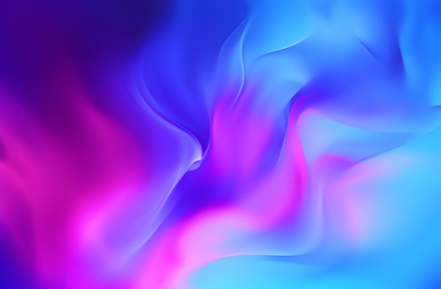 Gradiente azul roxo colorido Curvas de fumaça abstratas Fundo perfeito ou papel de parede de tablet de telefone