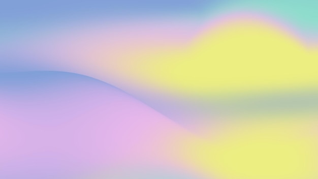 Gradiente borroso arco iris pastel fondo abstracto