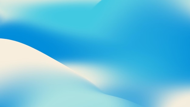 Gradiente borroso azul crema fondo abstracto
