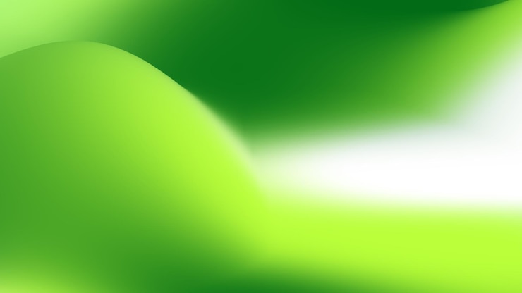 Foto gradiente borroso verde pastel fondo abstracto