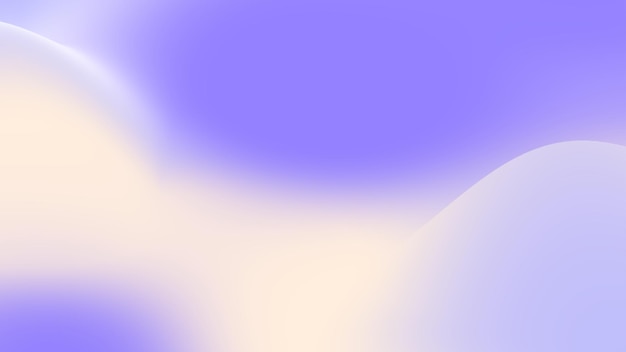 Gradiente borroso violeta crema fondo abstracto