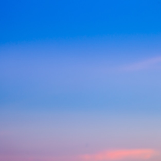 Gradiente cielo en la noche.