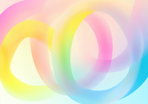 Gradiente de color abstracto Transición de color suave Patrón de geometría orgánica de fondo