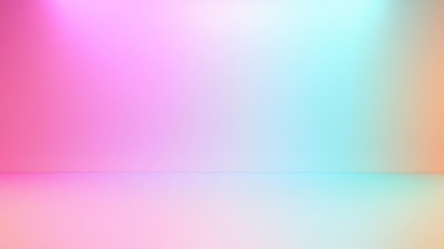 Gradiente de color abstracto Transición de color suave Patrón de geometría orgánica de fondo