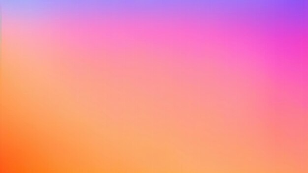 Gradiente de color borroso Fondo de gradiente de color rosado naranja y azul granulado