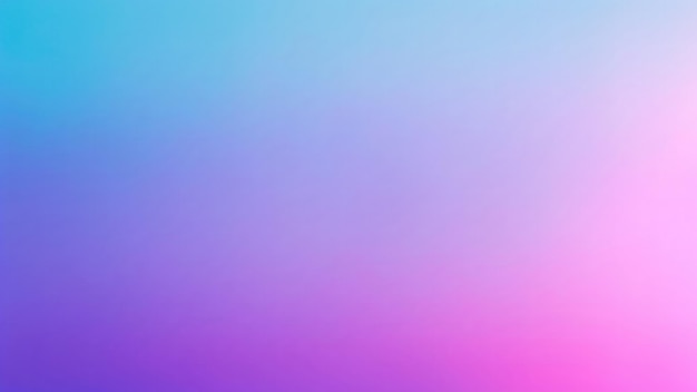 Gradiente de color borroso Fondo de gradiente de color rosado púrpura y azul granulado