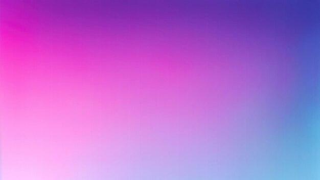 Gradiente de color borroso Fondo de gradiente de color rosado púrpura y azul granulado