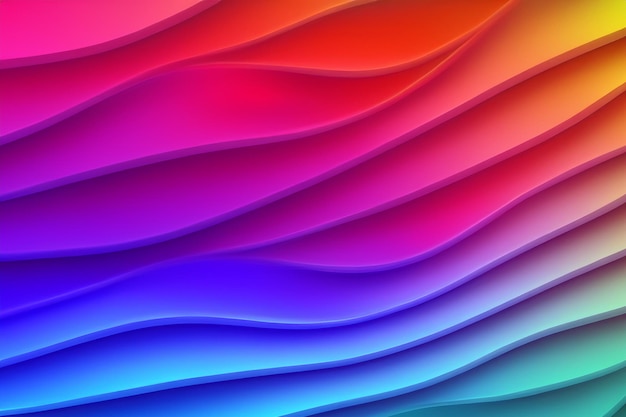 Gradiente de color de onda de fondo abstracto