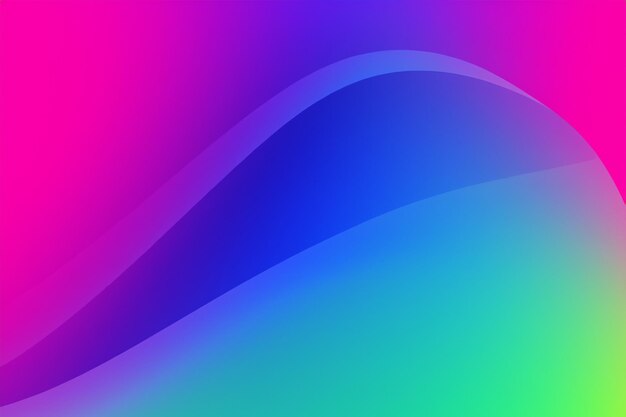Gradiente de color de onda de fondo abstracto