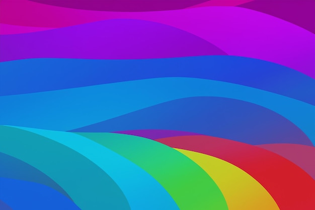 gradiente de cor de onda fundo abstrato