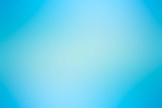 gradiente de luz azul / fundo abstrato azul turvo suave