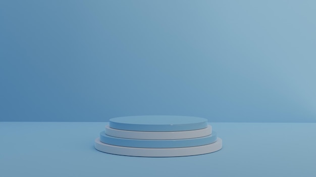 Gradiente detallado del podio del escenario para el producto
