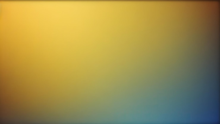Foto gradiente dorado y azul de colores