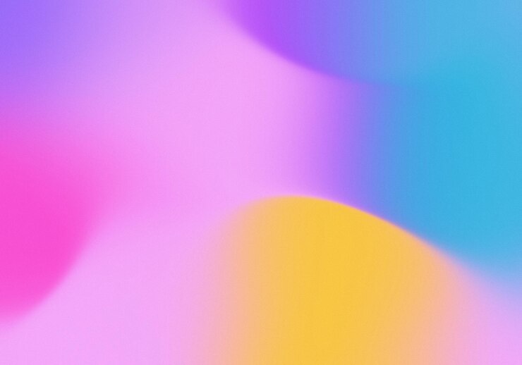Foto gradiente granulado fondo abstracto retro textura suave papel tapiz colorido con gradiente y granulado