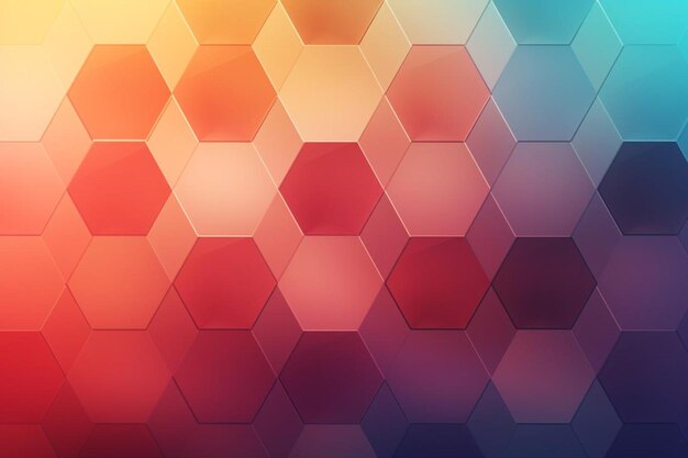 gradiente hexágono abstracto formas de fondo de la imagen