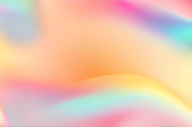 Gradiente holográfico de fondo de diferentes colores