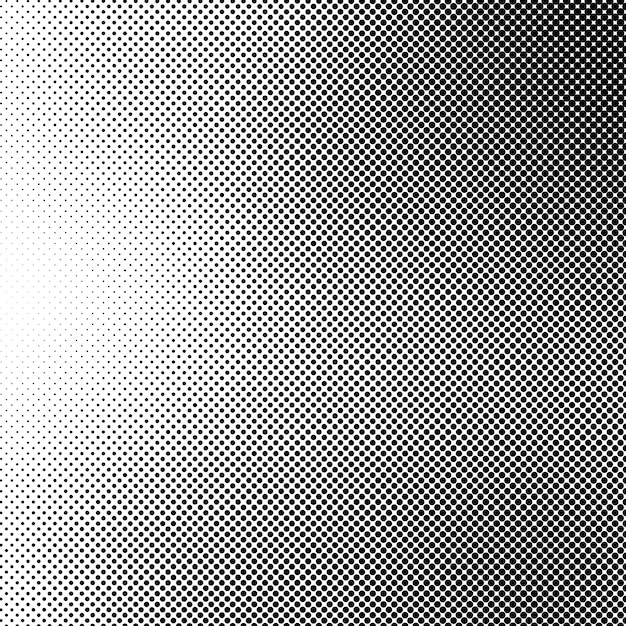 Gradiente monocromático pontos de meio tom fundo pequenos pontos grunge abstratos em fundo branco