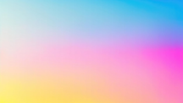 Gradiente rosa y azul amarillo fondo granulado